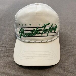 North Texas Mean Green Rope Hat Cap Snap Back Mens One Size White NCAA Football